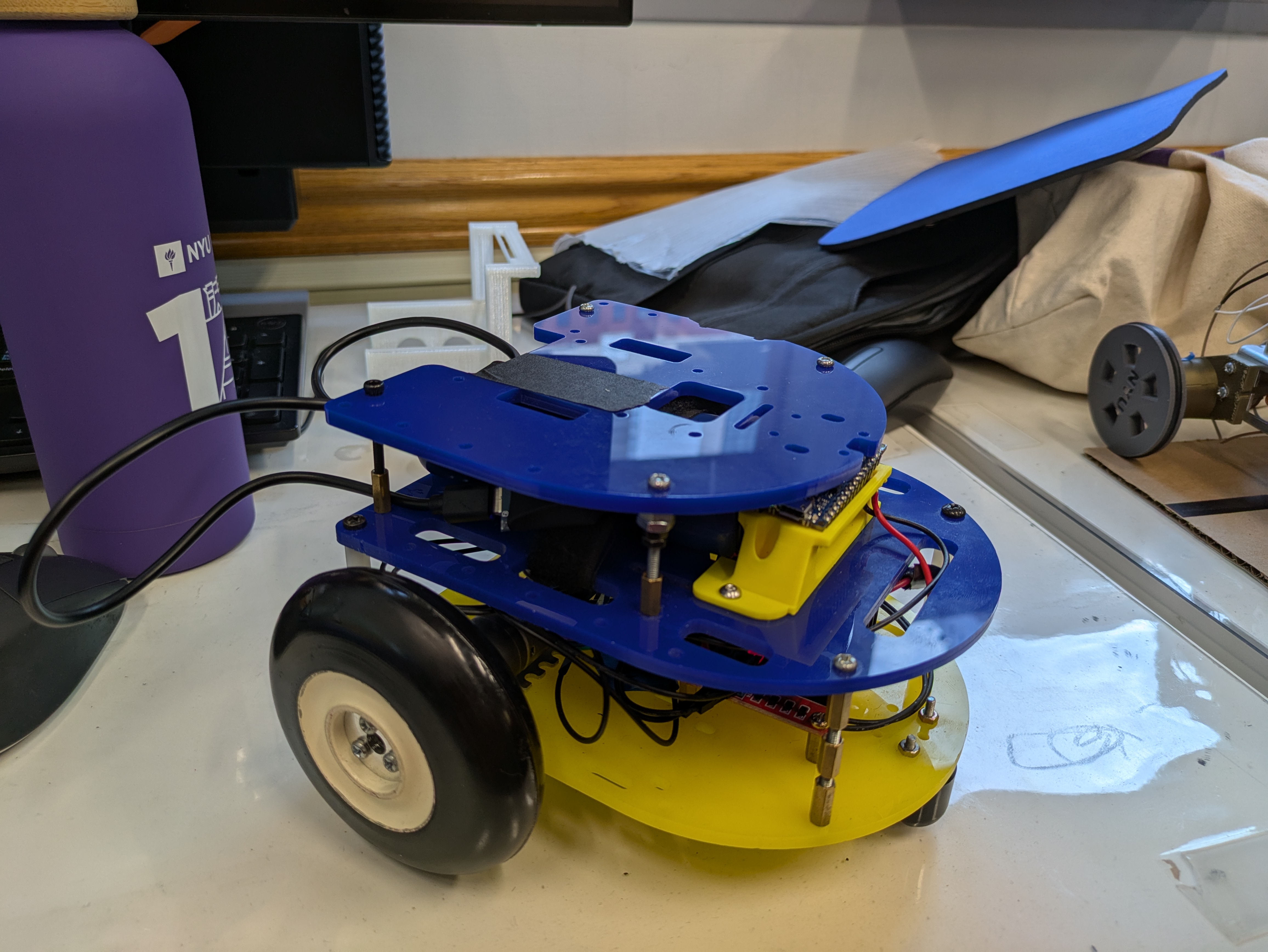 Operational robot prototype during testing and validation