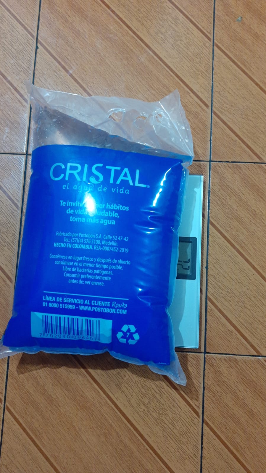 Static load testing (15kg)