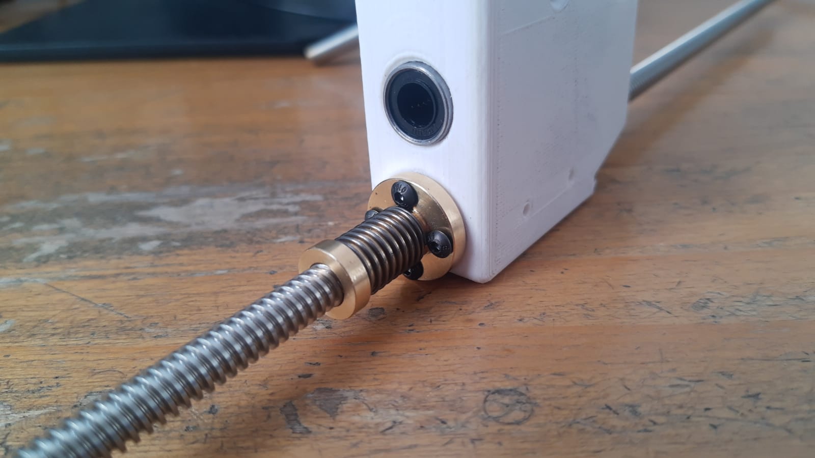 X-Y-Z axis assembly detail